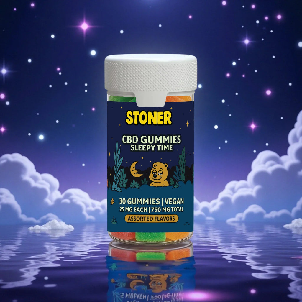 Sleepy Time CBD Gummies – 30ct / 750 mg - Stoner