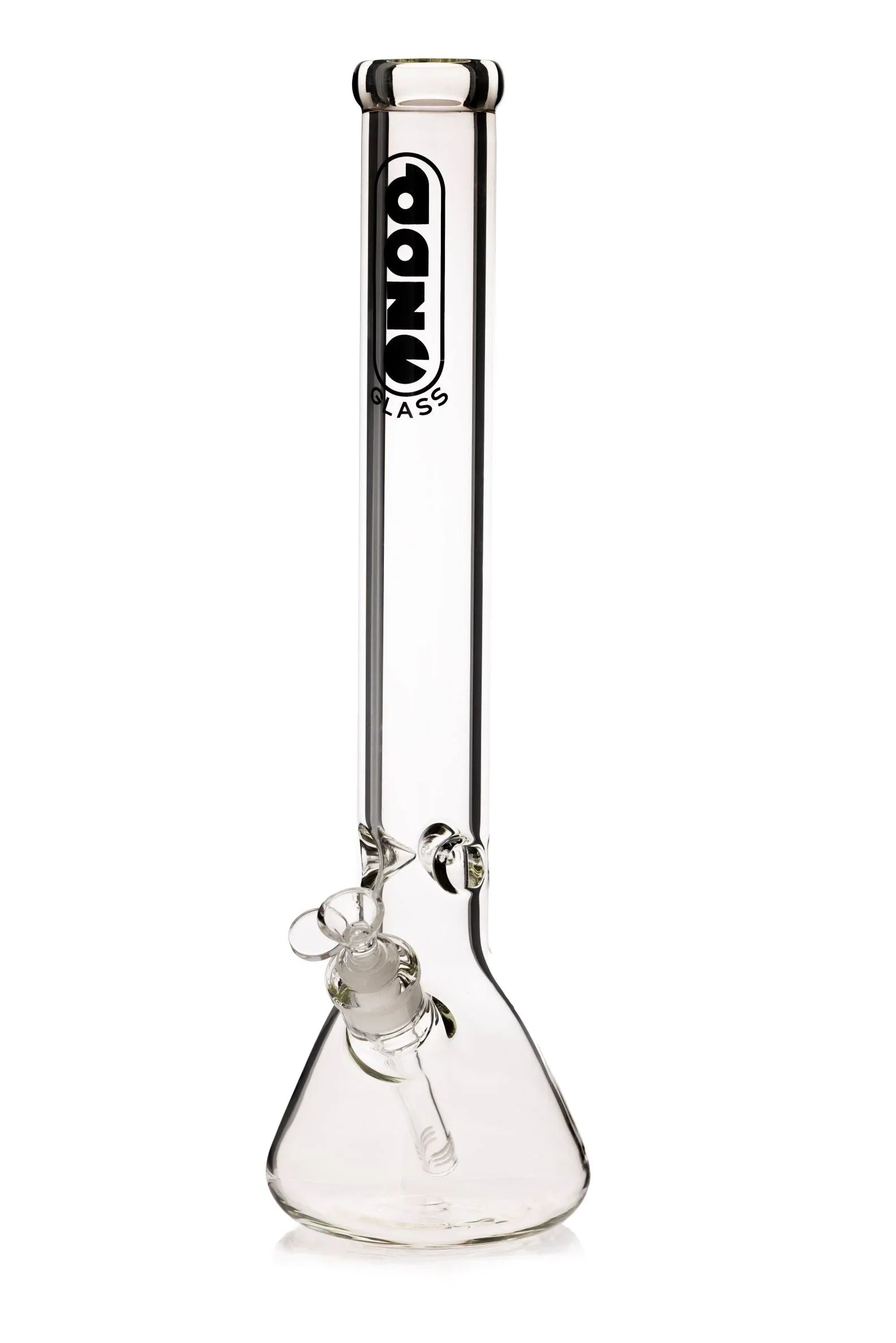 Daze Glass - 18 Inch Massive Clear Glass Water Pipe - Stoner