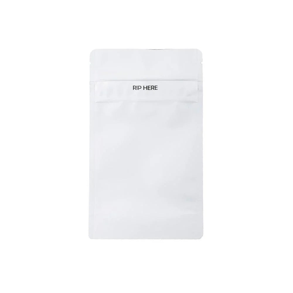 Grip n Rip Mylar Bag - White - 1000ct - Stoner