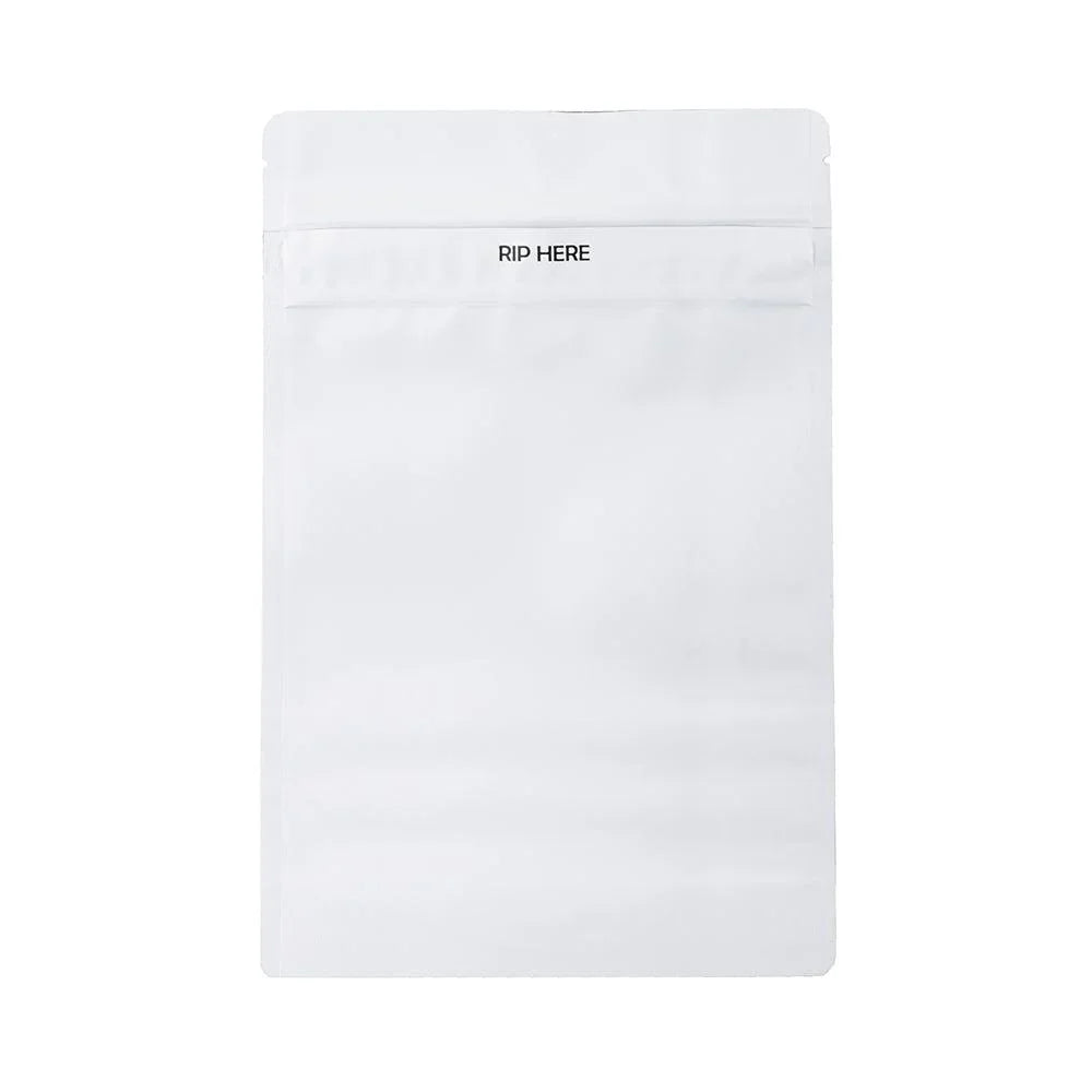 Grip n Rip Mylar Bag - White - 1000ct - Stoner