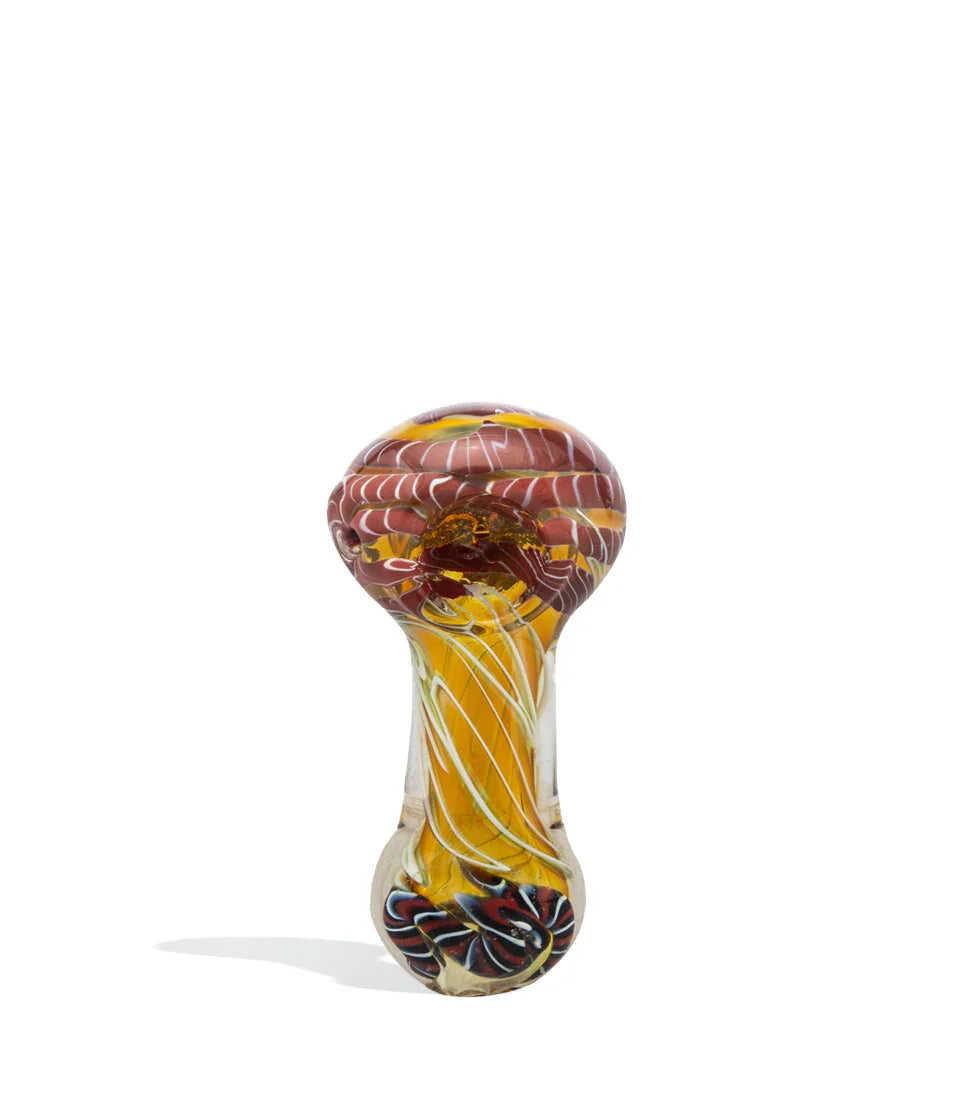 4 inch Thick Hand Pipe with Assorted Colors - Stoner