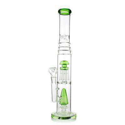 18 Inch Bong w/ Showerhead + Chandelier Perc; A Boo Beast! - Stoner