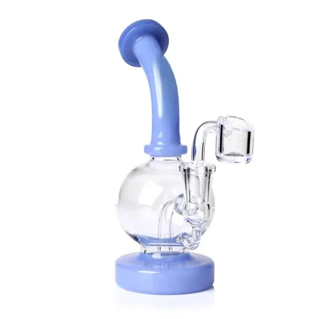 Round Globe Dab Rig w/ Inset Perc - Stoner