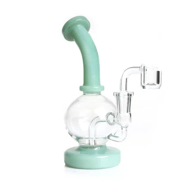 Round Globe Dab Rig w/ Inset Perc - Stoner
