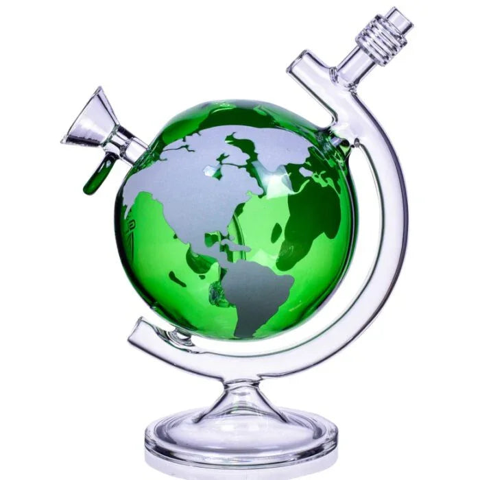 1Stop Glass Round Globe Bong - Stoner