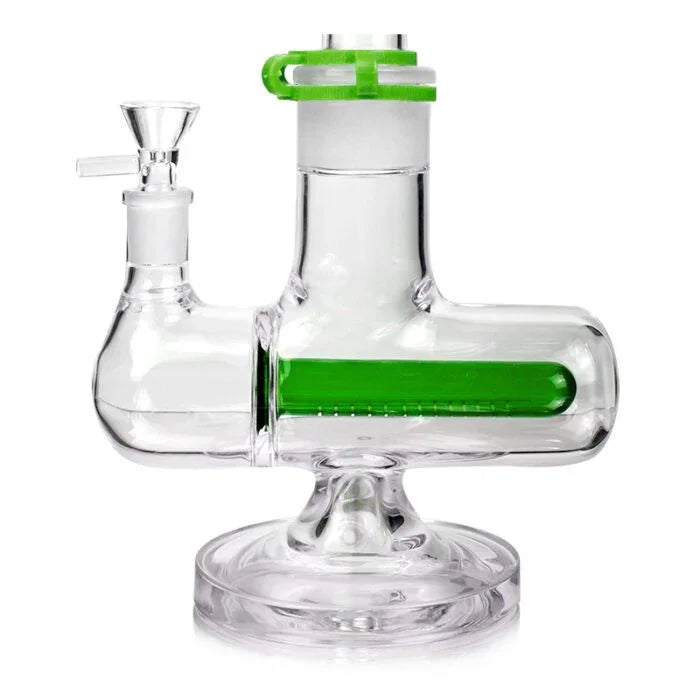 1Stop Glass 16 inches Glycerin Inline Perc Bong - Stoner