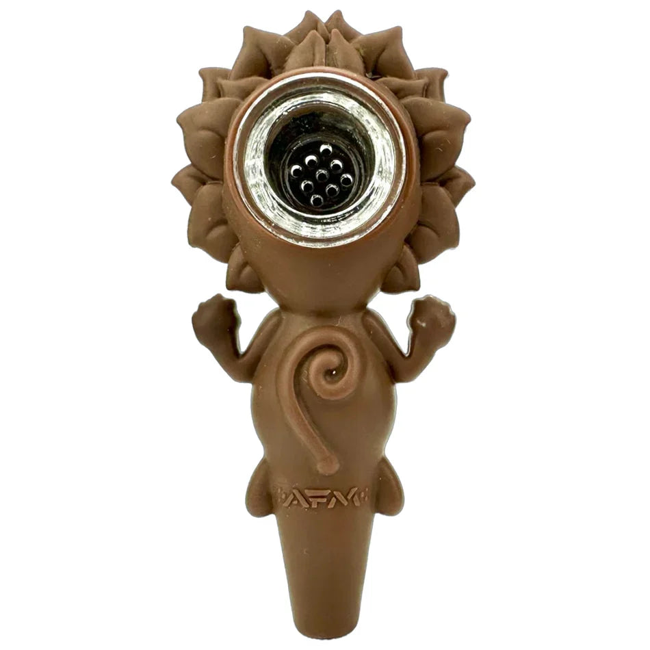 4" AFM Alien Silicone Screen Bowl Hand Pipe - Stoner