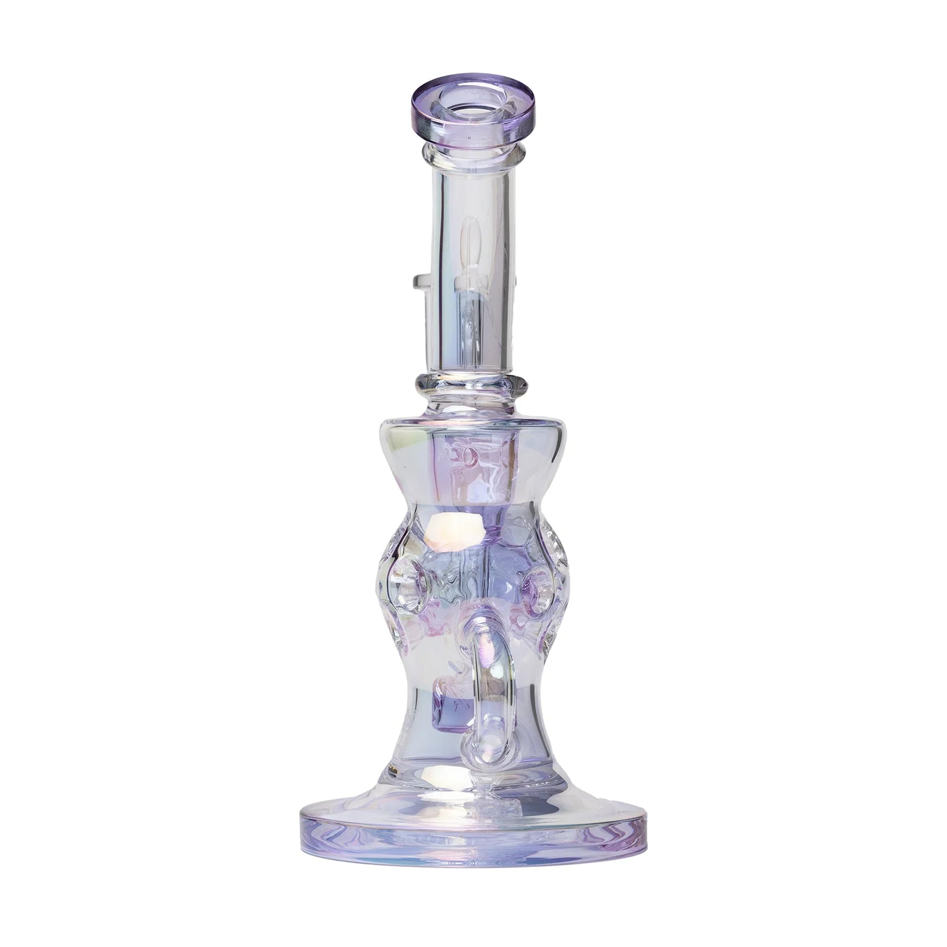 Human Grade 8.5" Swiss Incycler Glass Rig Recycler Water Pipe - Stoner