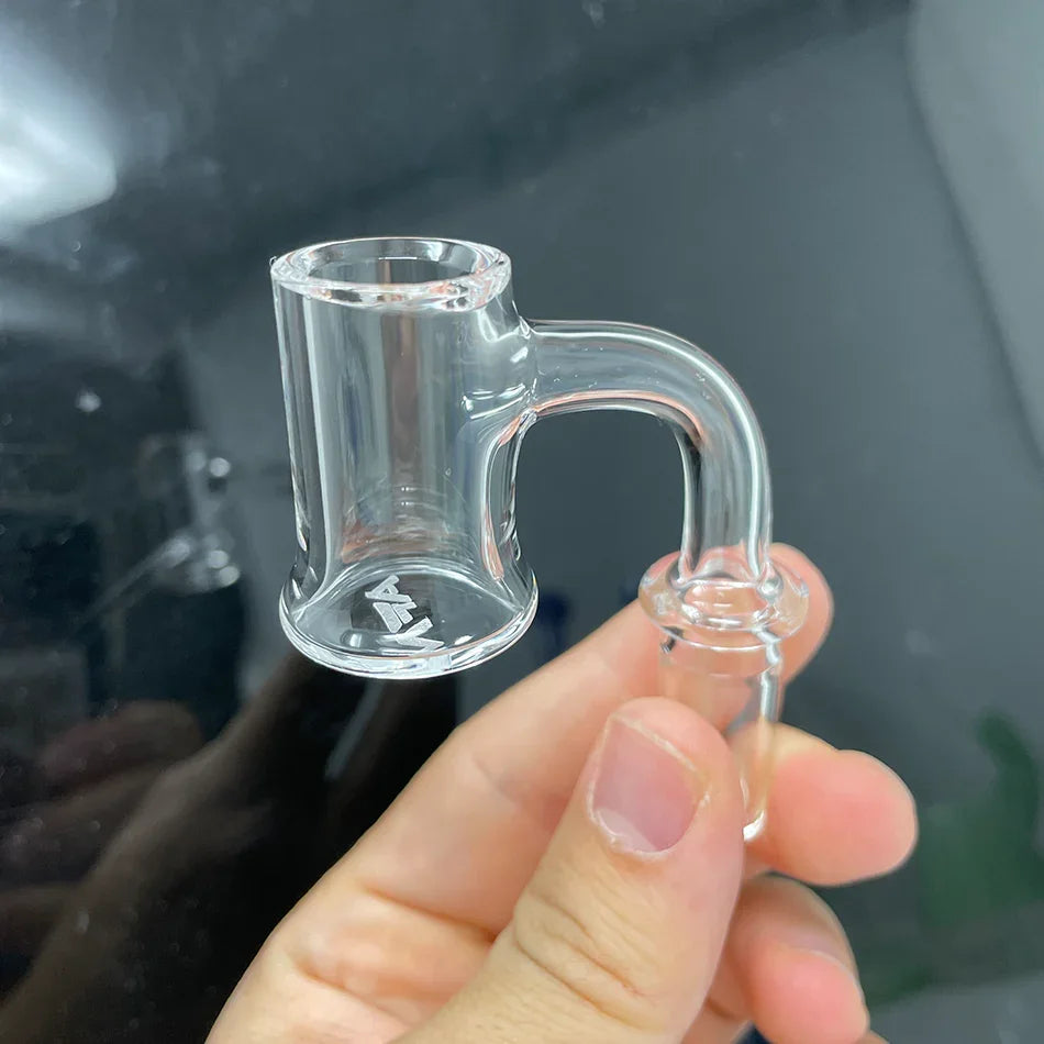 3mm X 20mm AFM Full Weld Bell Bottom Quartz Banger - Stoner