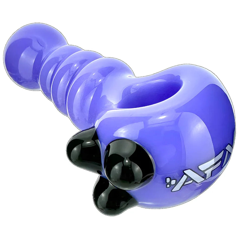 4" AFM Three Point Color Hand Pipe - Stoner