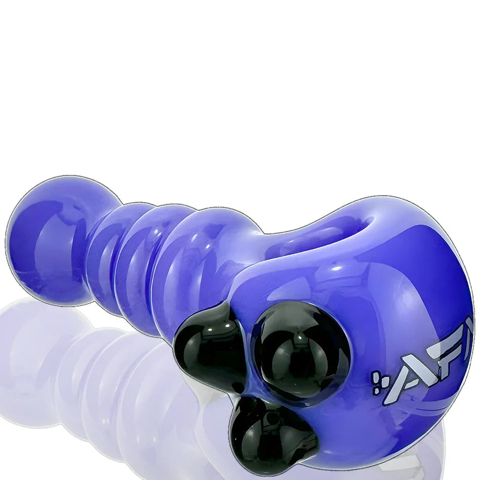 4" AFM Three Point Color Hand Pipe - Stoner