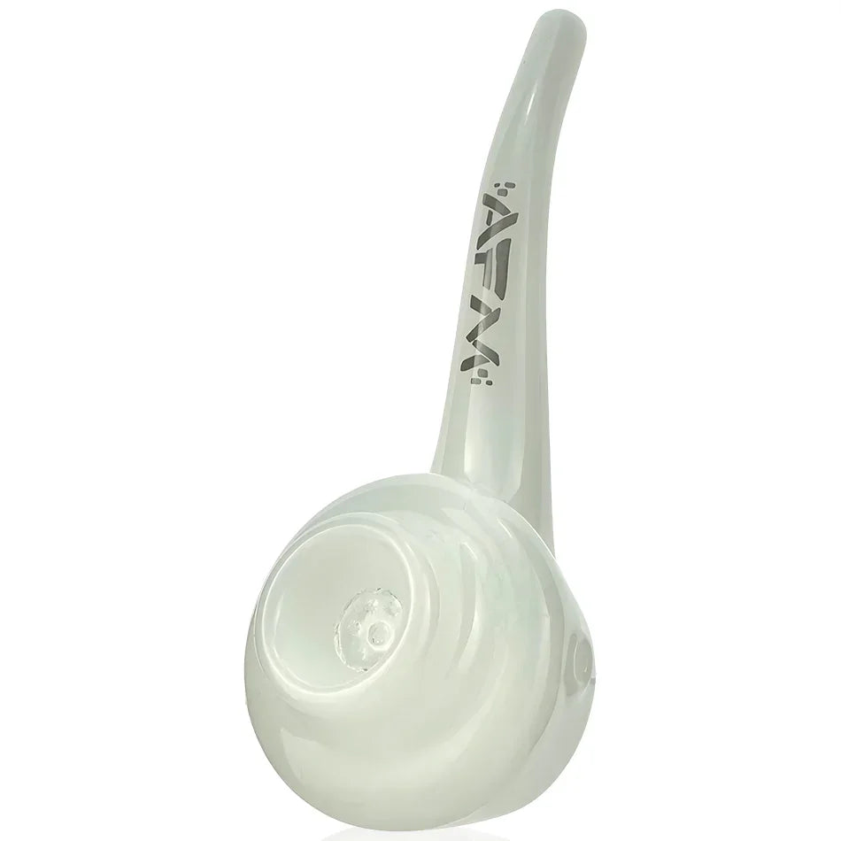 5.5" AFM Daffodil Glass Screen Hand Pipe - Stoner