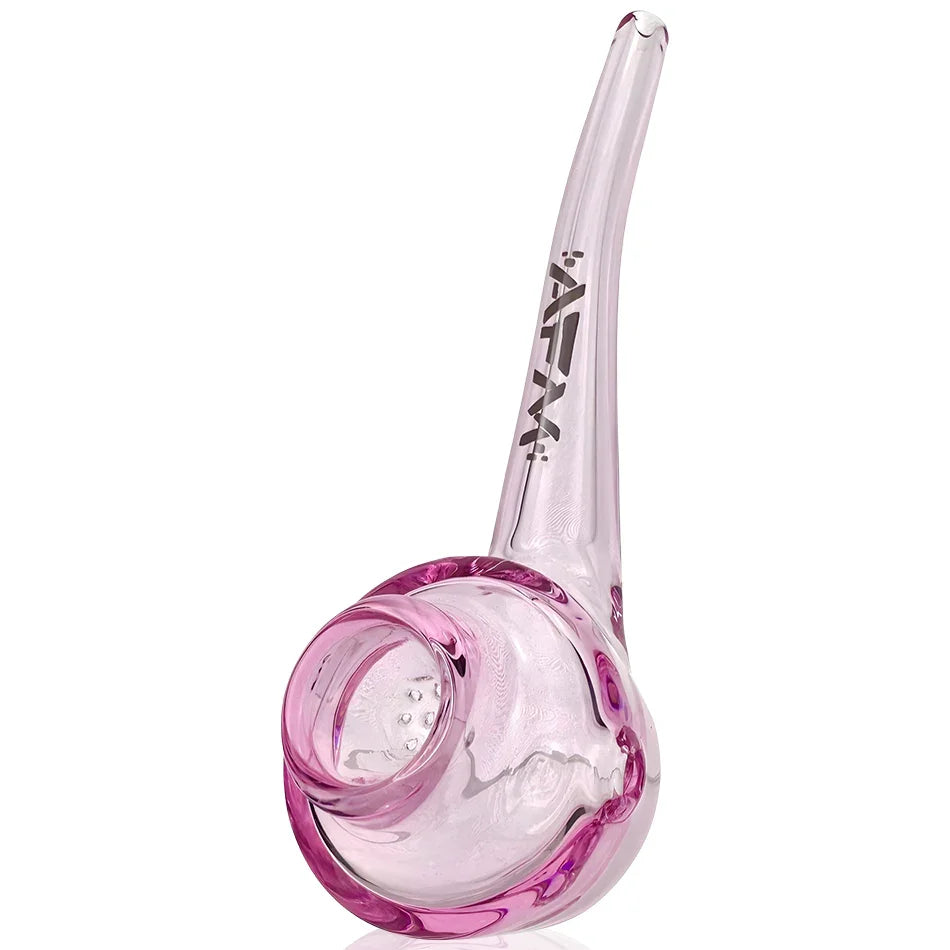 5.5" AFM Daffodil Glass Screen Hand Pipe - Stoner