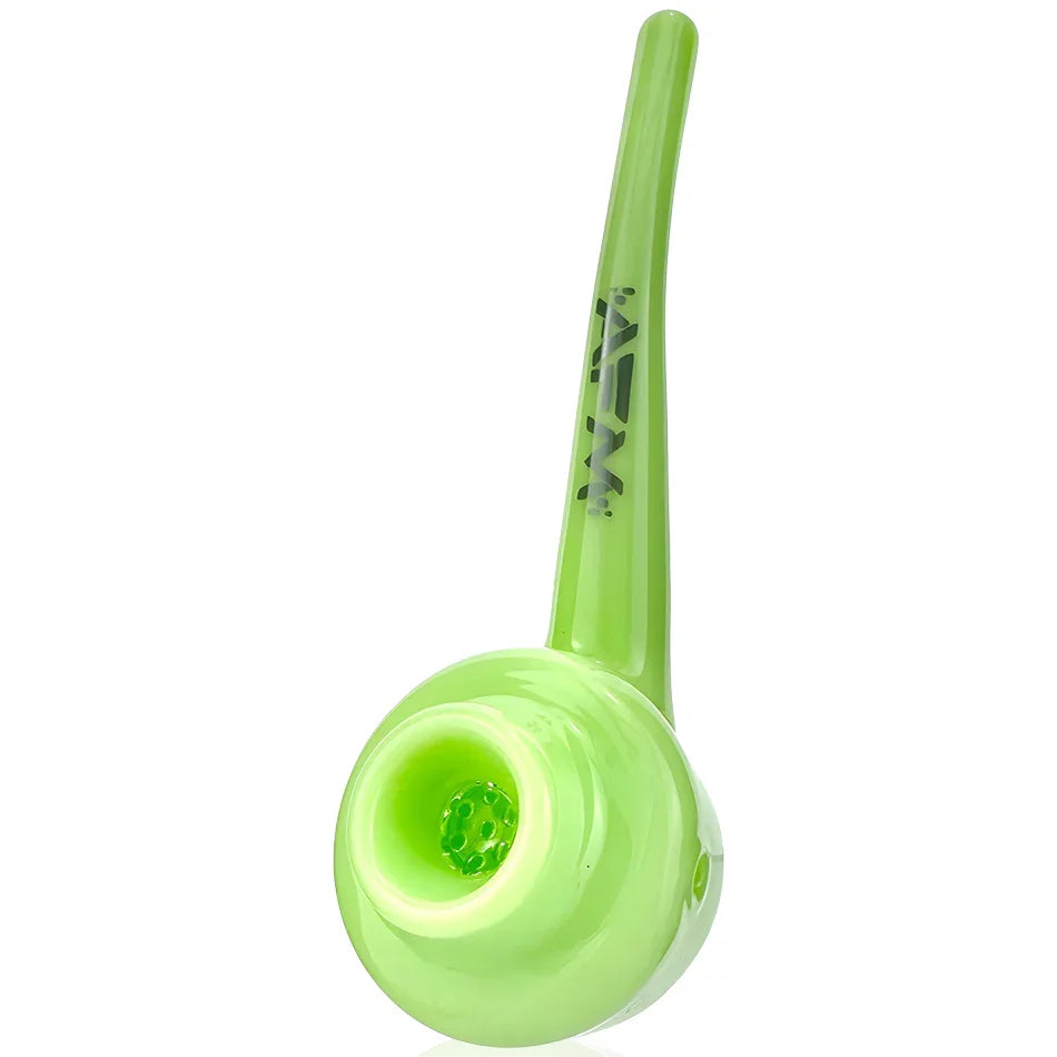 5.5" AFM Daffodil Glass Screen Hand Pipe - Stoner