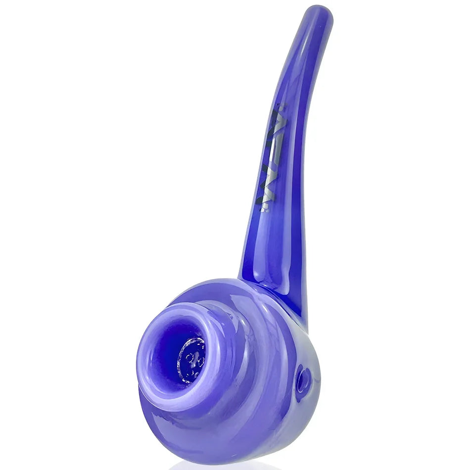 5.5" AFM Daffodil Glass Screen Hand Pipe - Stoner