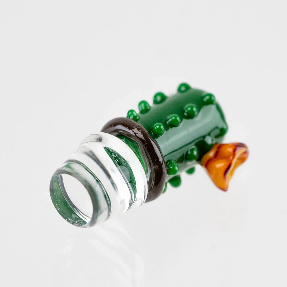 Empire Glassworks Barrel Cactus Puffco Oculus Glass Carb Cap - Stoner