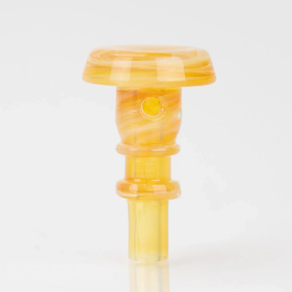 Empire Glassworks PuffCo Peak Pro 3D XL Chamber Glass Joystick Cap - Sunrise - Stoner