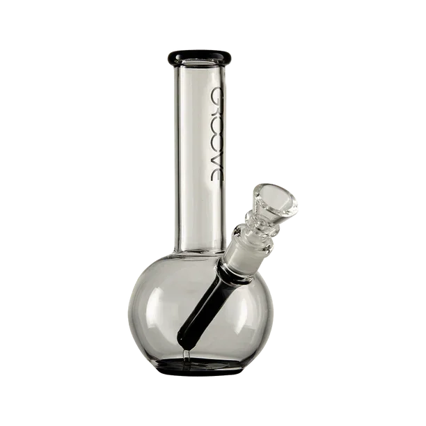 Groove Round Water Pipe - Stoner
