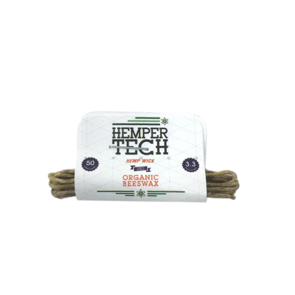 HEMPER Tech Organic Beeswax Hempwick - Stoner