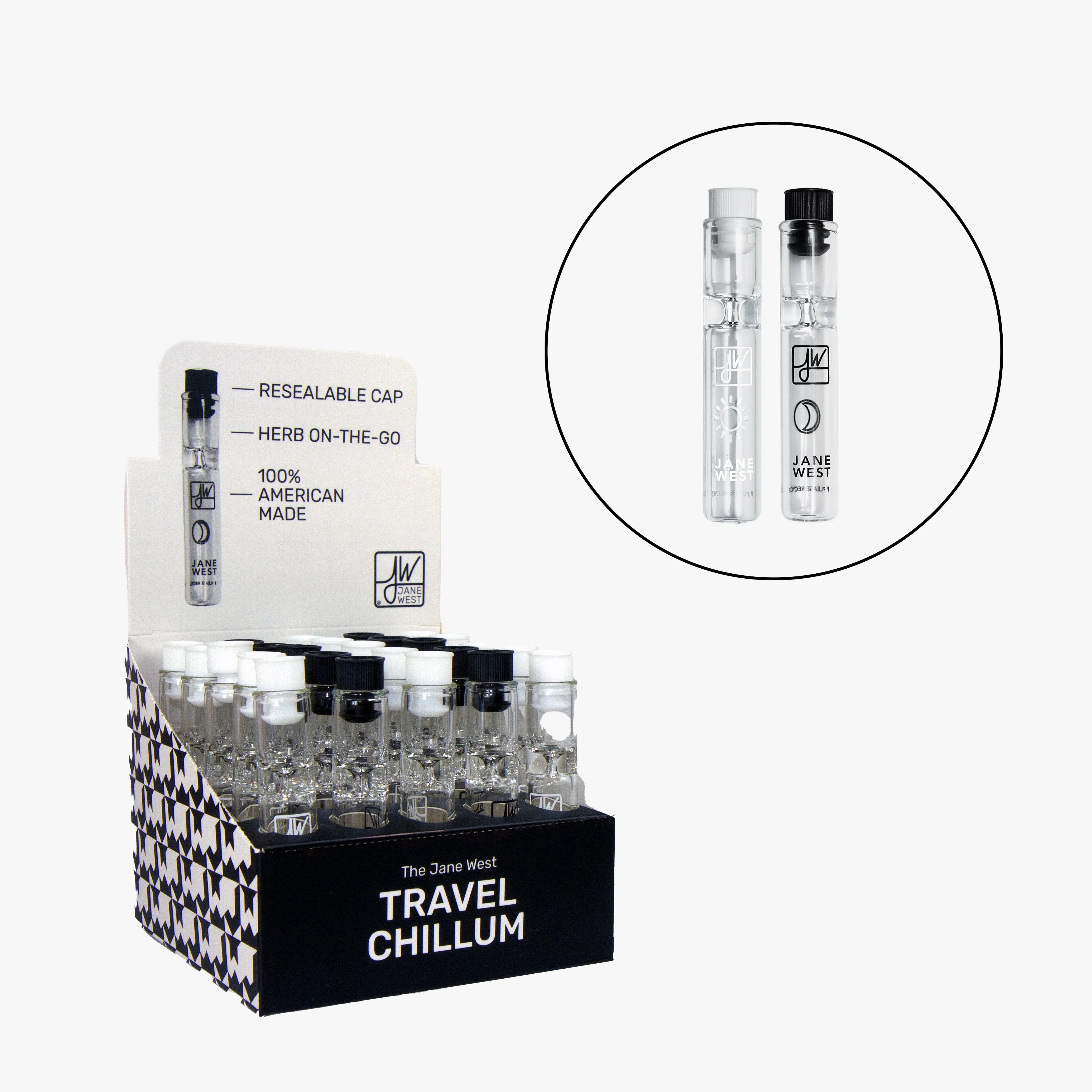 25 count Travel Pipe - POS Display Pack - Stoner