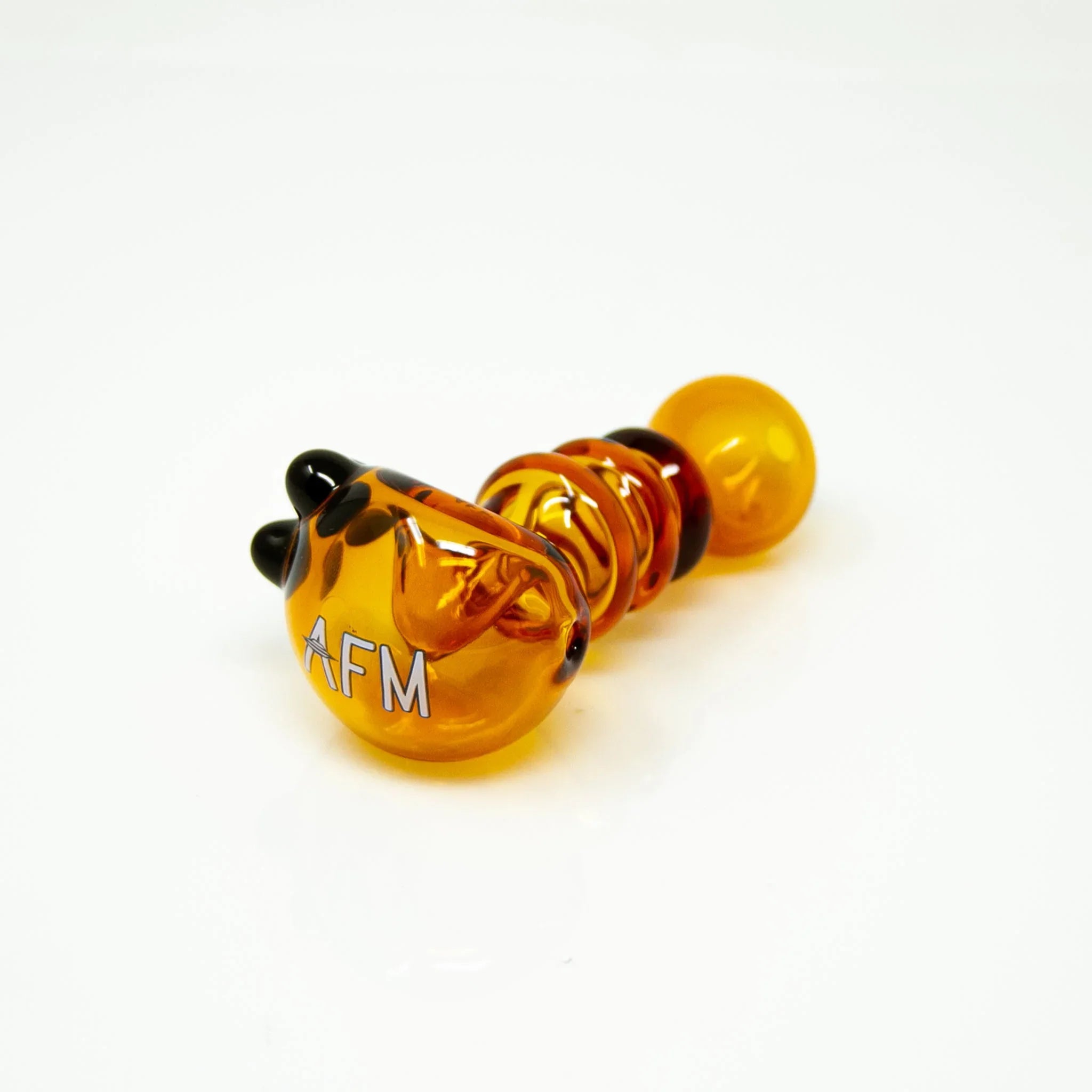 4" AFM Three Point Color Hand Pipe - Stoner