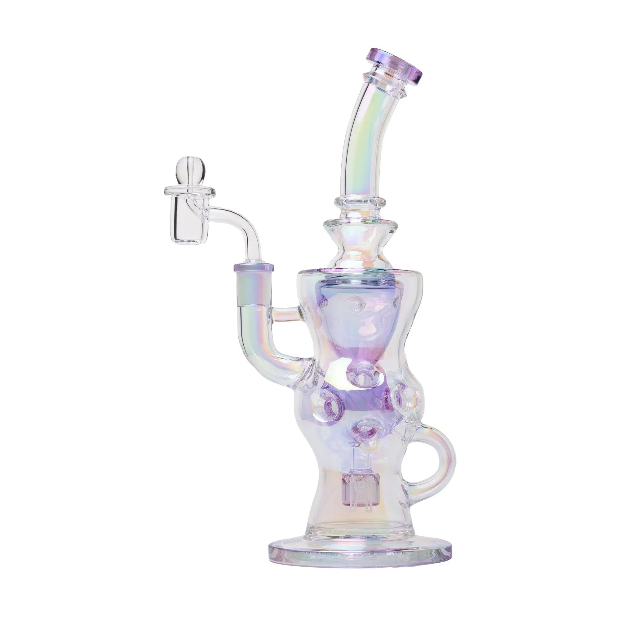Human Grade 11.5" Swiss Incycler Glass Water Pipe - Stoner