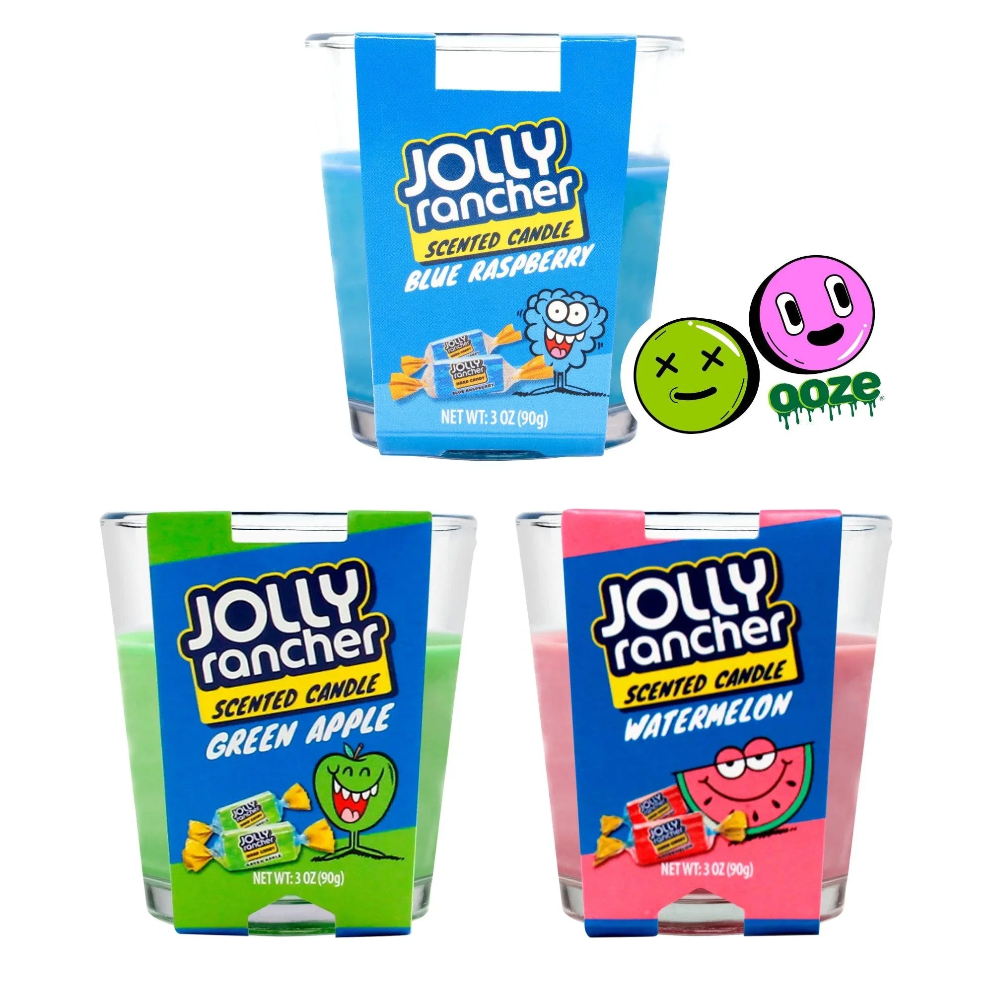 Jolly Rancher 3oz Candle Bundle - 2.5oz - 3ct - Stoner
