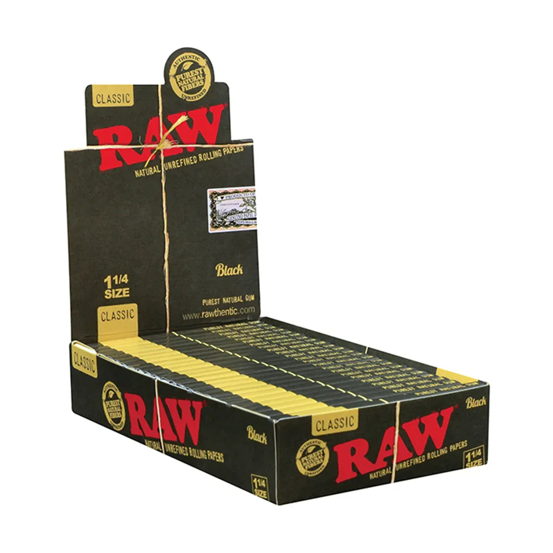 RAW Classic Black Rolling Papers - Stoner