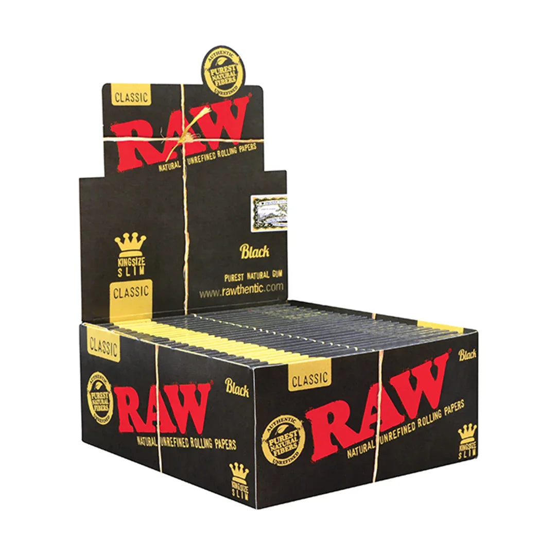 RAW Classic Black Rolling Papers - Stoner