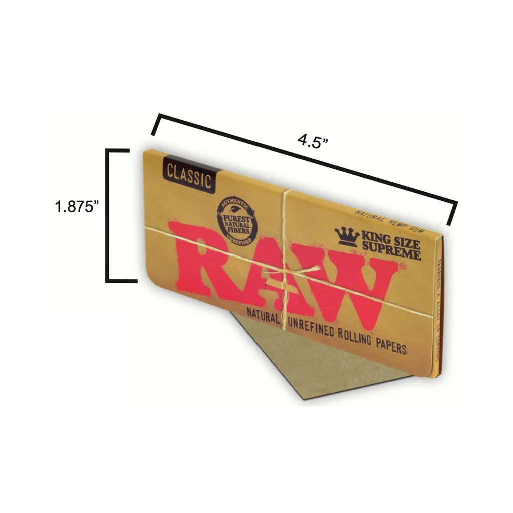 RAW Classic Rolling Papers - Stoner