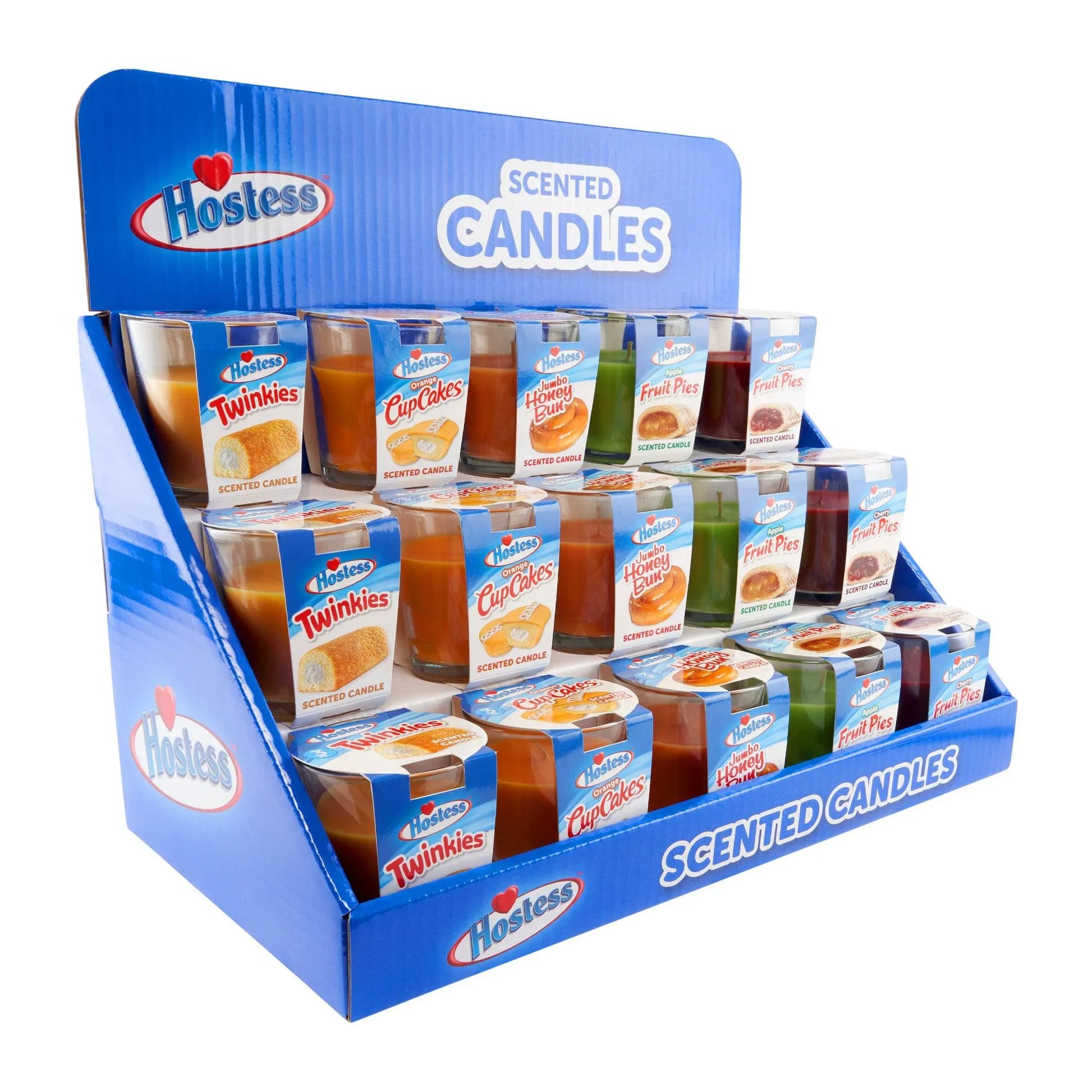 Hostess Assorted Candle Display – 3oz – 15ct - Stoner