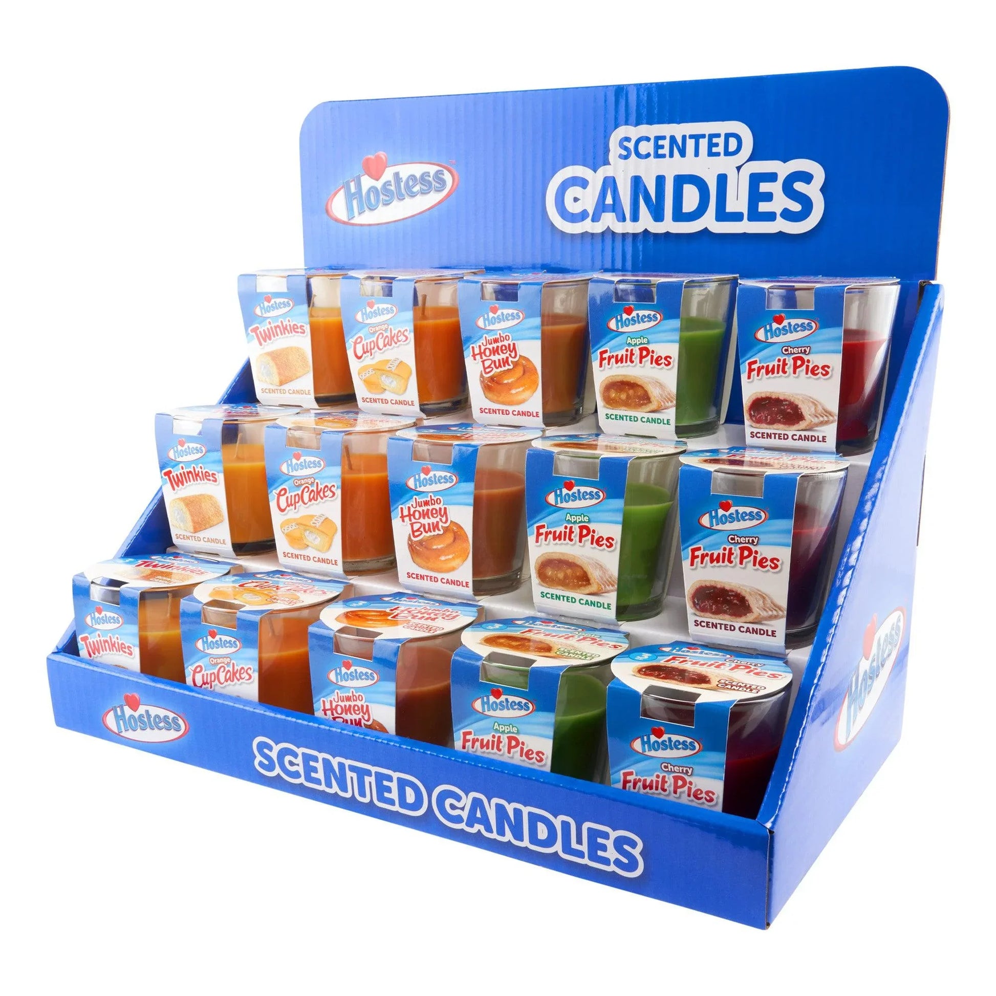 Hostess Assorted Candle Display – 3oz – 15ct - Stoner