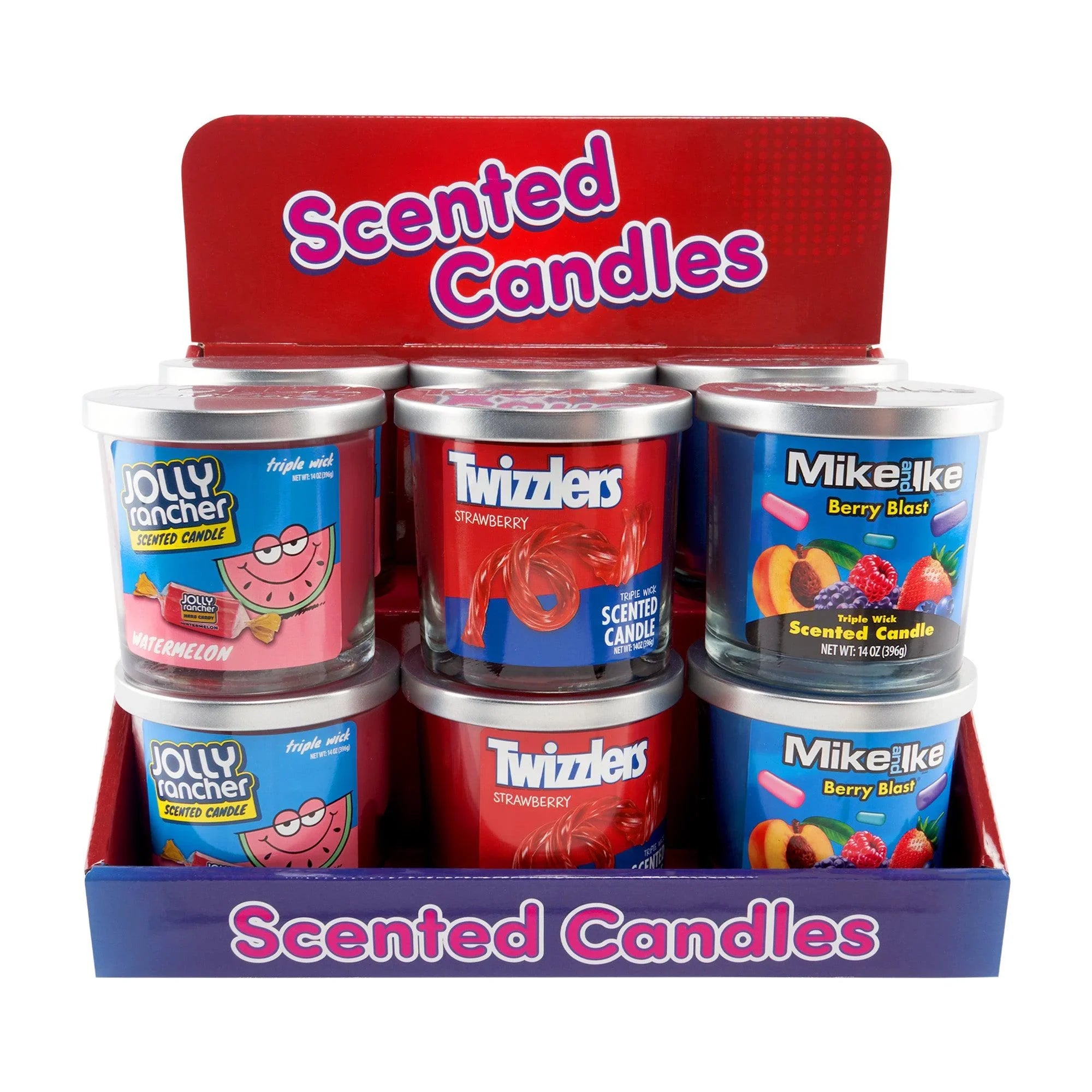 Hershey’s Assorted Fruits Candle Display – 14oz – 9ct - Stoner