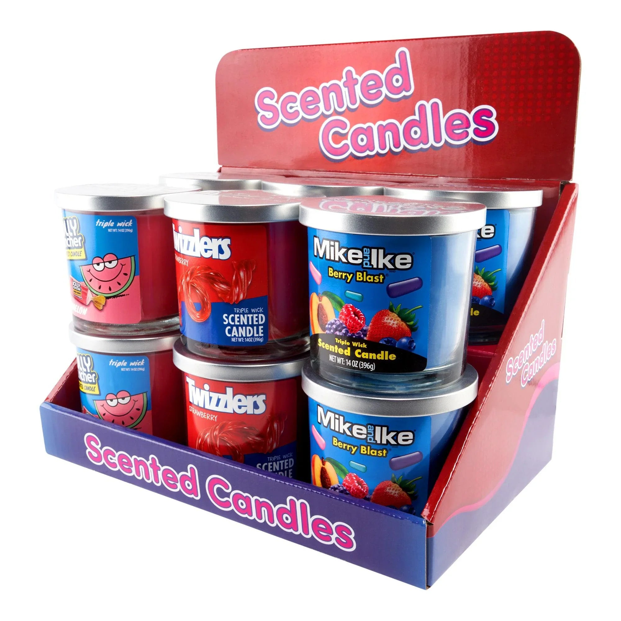 Hershey’s Assorted Fruits Candle Display – 14oz – 9ct - Stoner