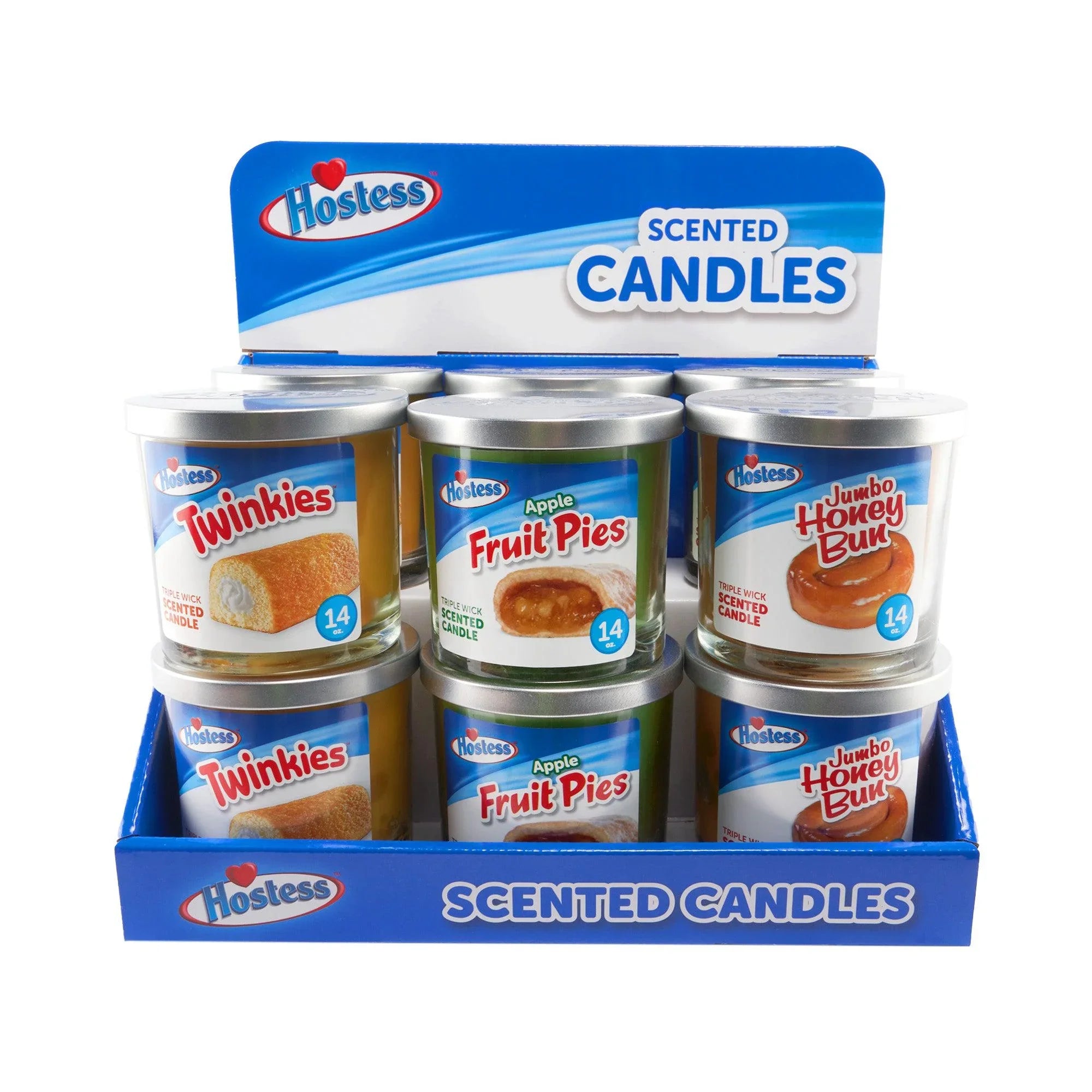 Hostess Assorted Candle Display – 14oz – 9ct - Stoner