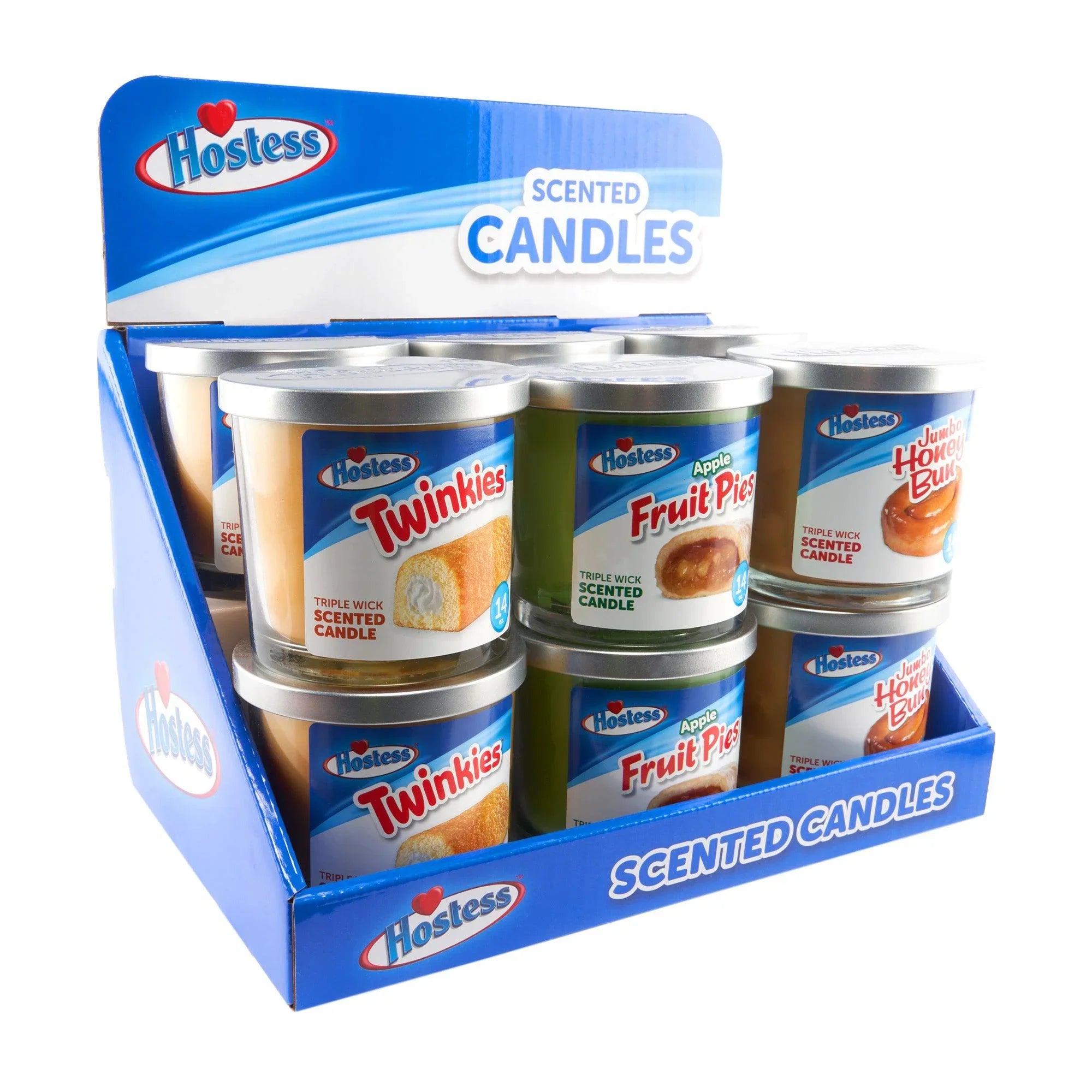Hostess Assorted Candle Display – 14oz – 9ct - Stoner