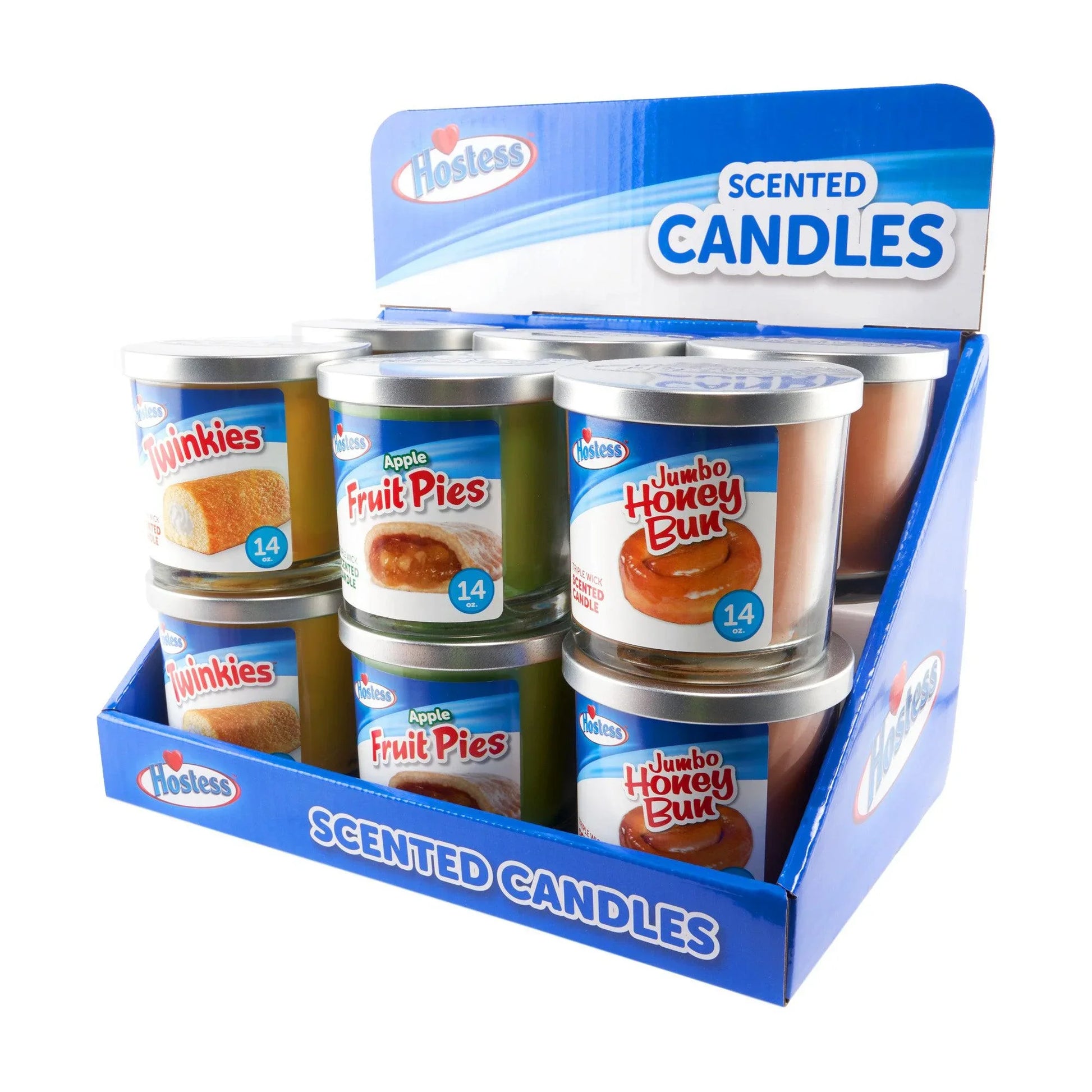 Hostess Assorted Candle Display – 14oz – 9ct - Stoner