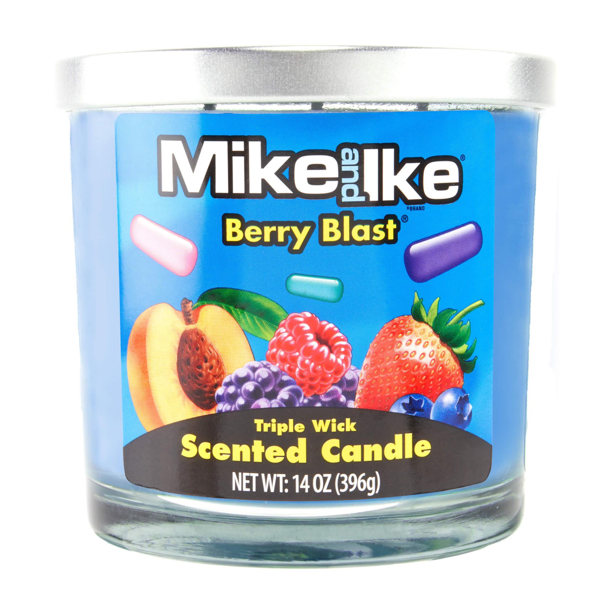 Mike & Ike Berry Blast Candle - 14oz - 1ct - Stoner