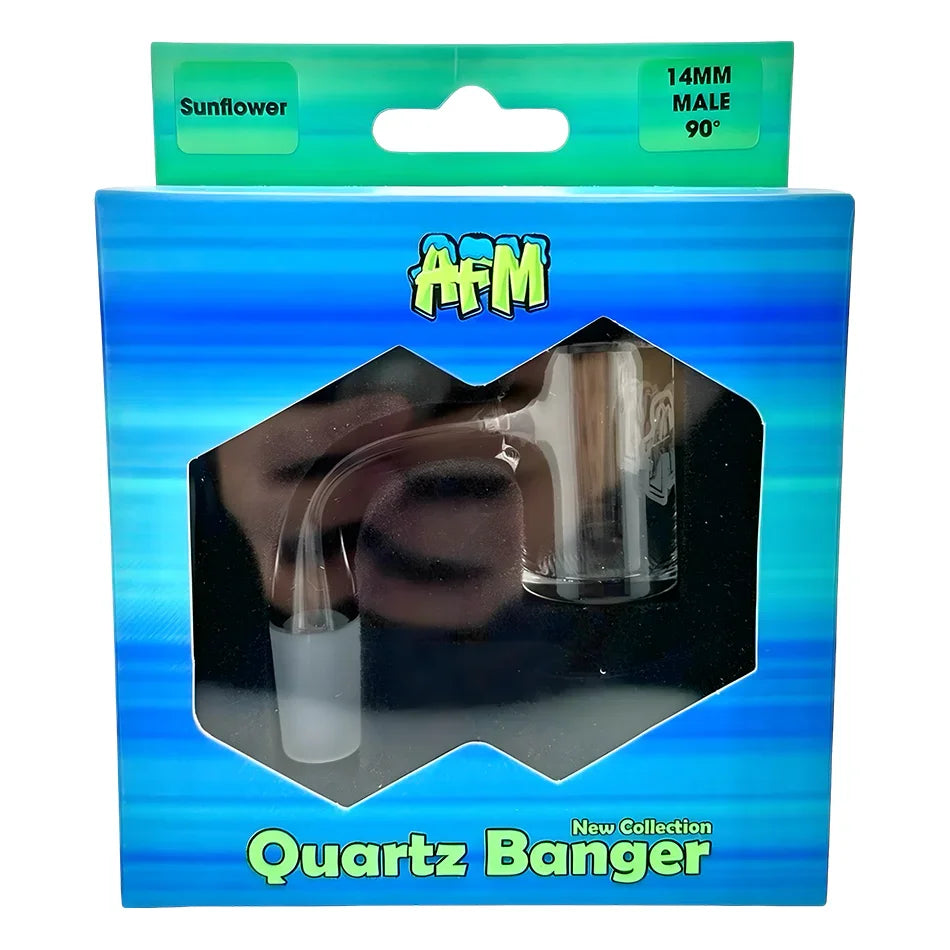 AFM Sunflower Quartz Dab Banger - Stoner