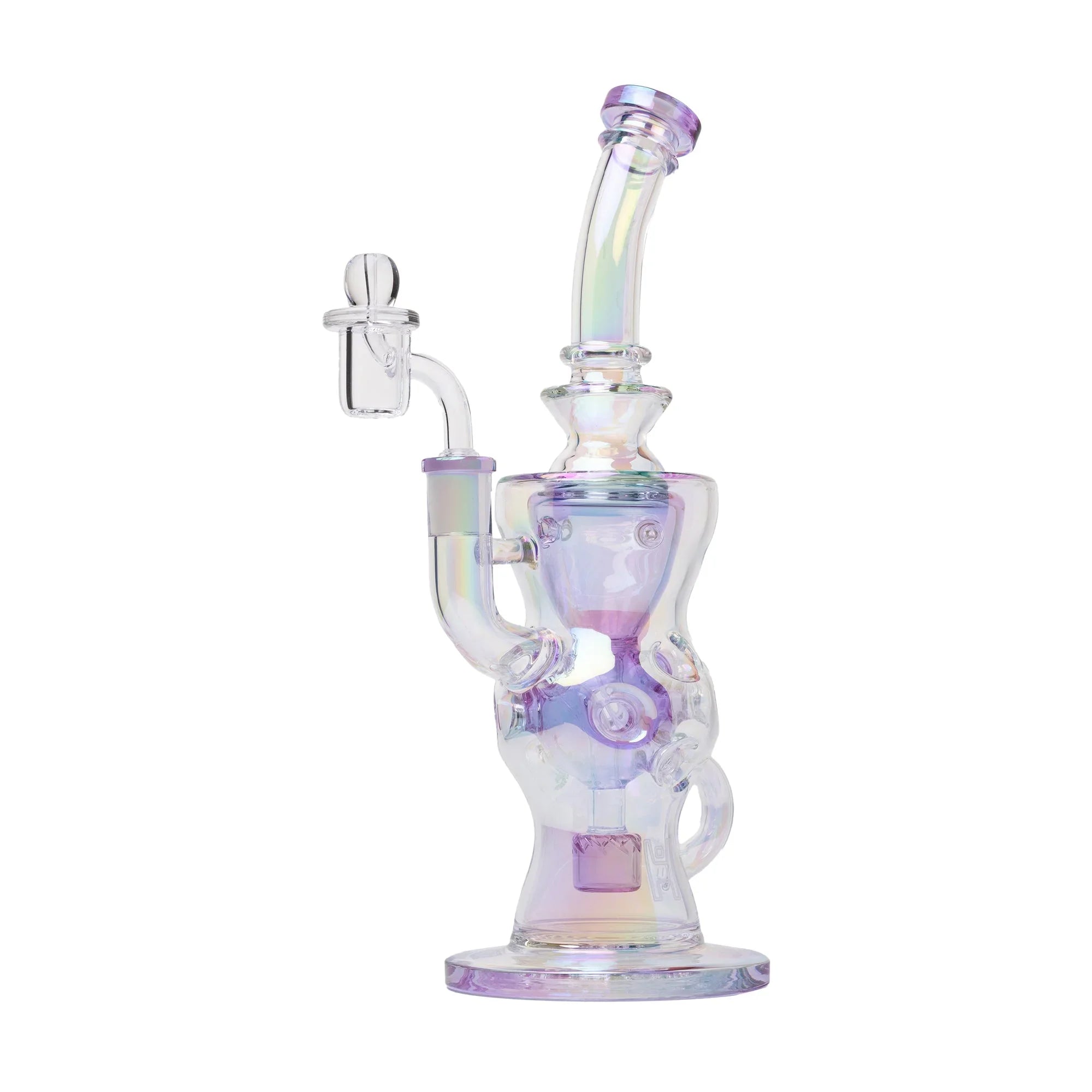 Human Grade 11.5" Swiss Incycler Glass Water Pipe - Stoner