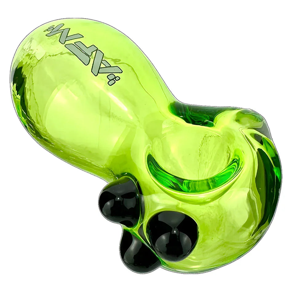 3.5" AFM Egg Colored Glass Hand Pipe - Stoner