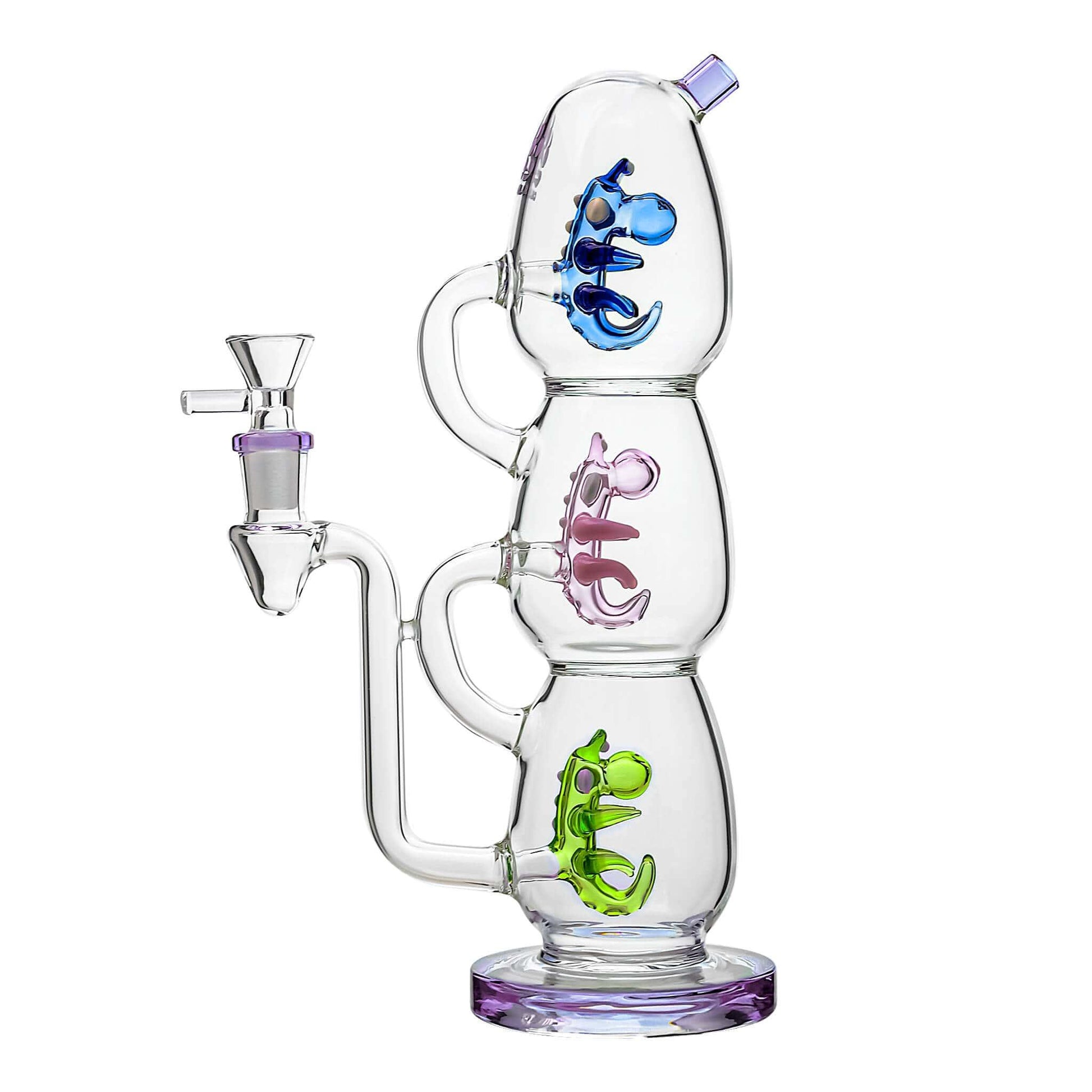 Triple Yoshi Egg Dab Rig - Stoner