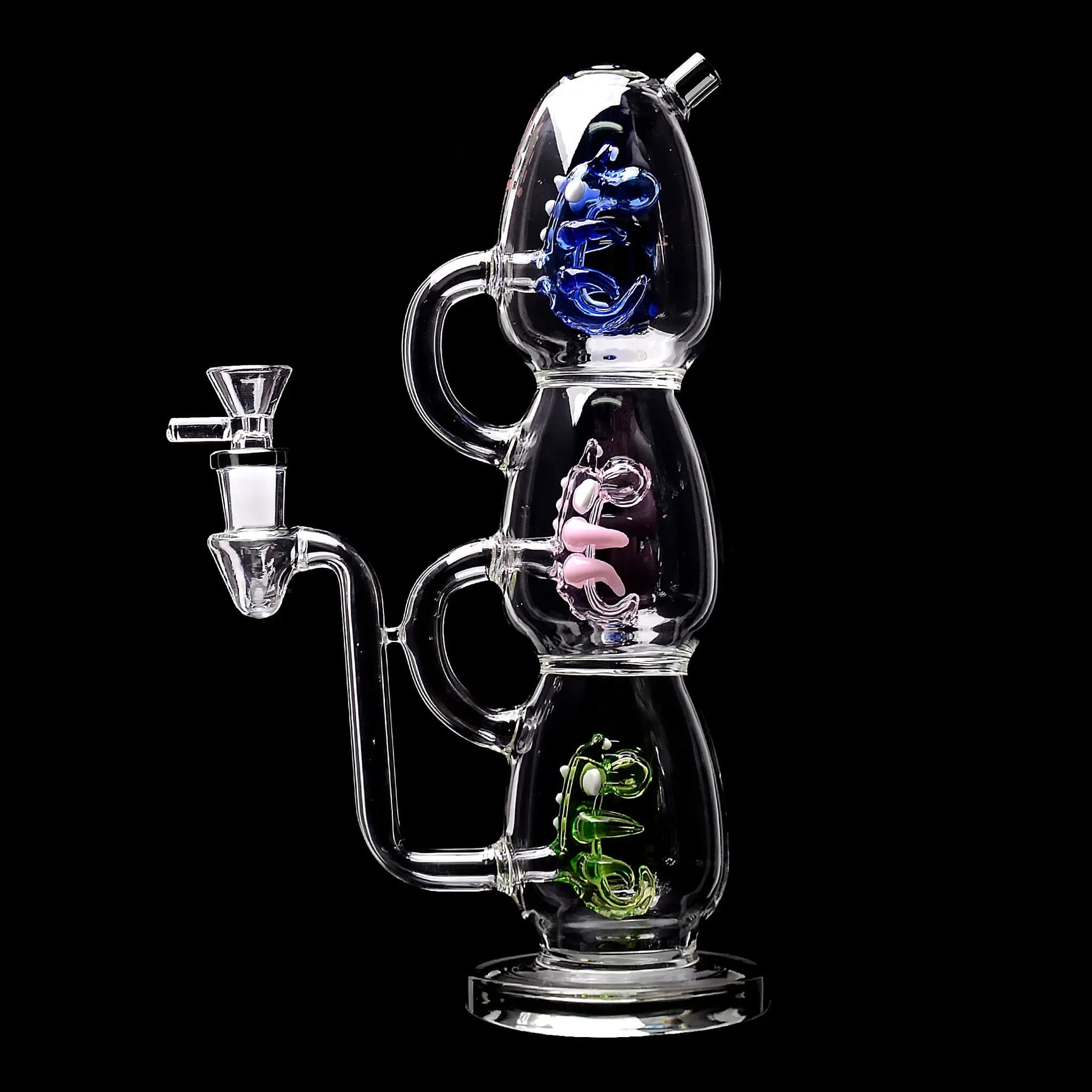 Triple Yoshi Egg Dab Rig - Stoner