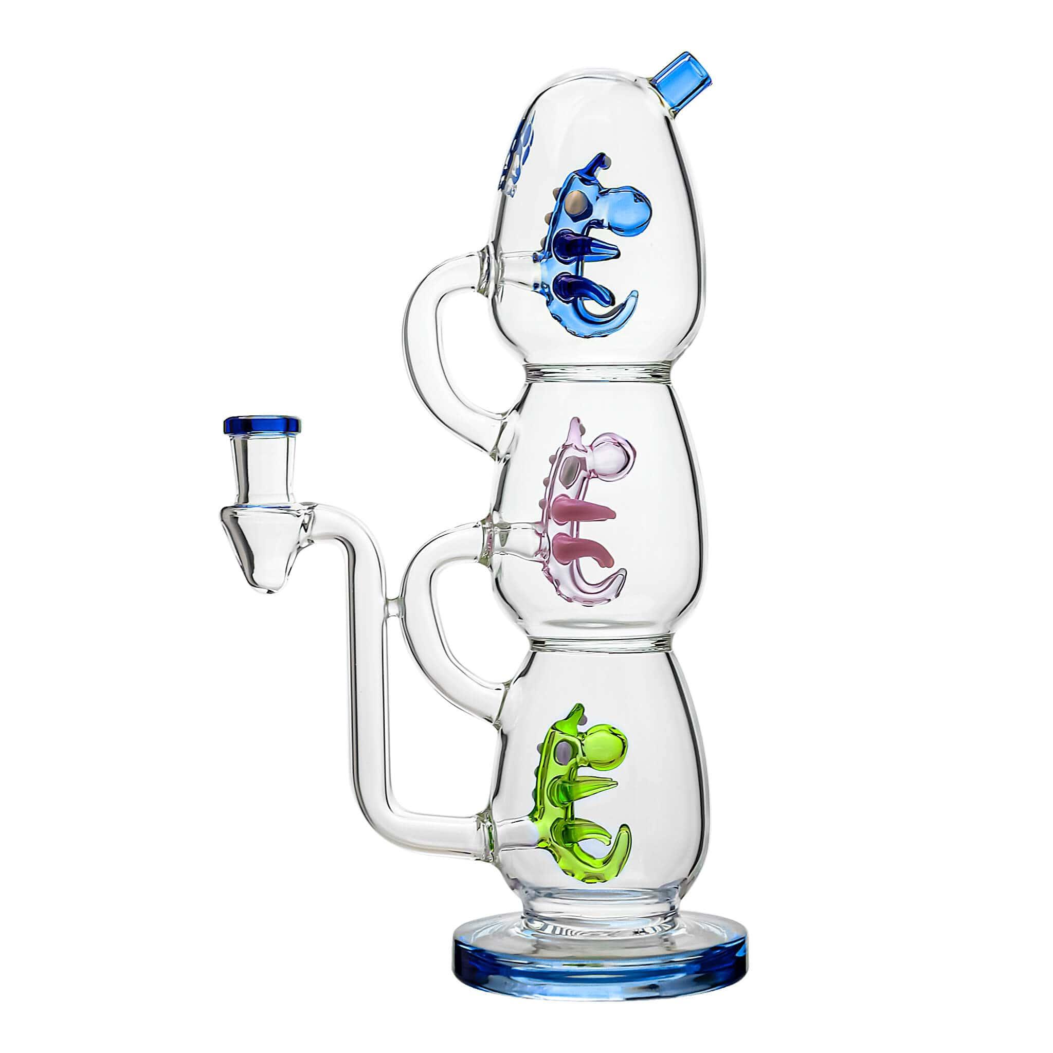 Triple Yoshi Egg Dab Rig - Stoner