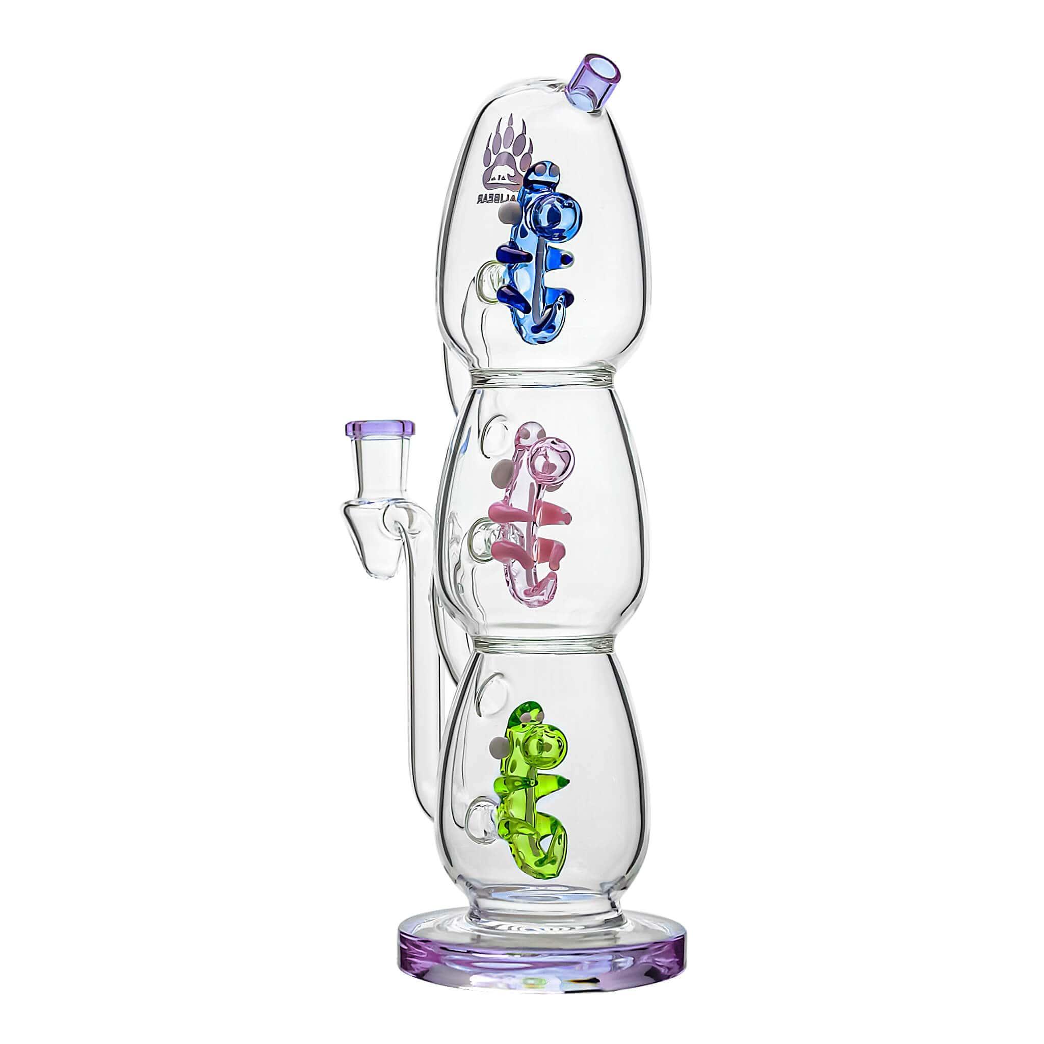 Triple Yoshi Egg Dab Rig - Stoner