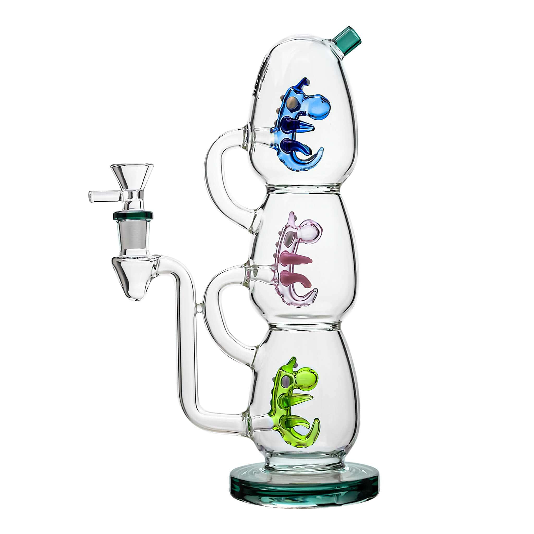 Triple Yoshi Egg Dab Rig - Stoner