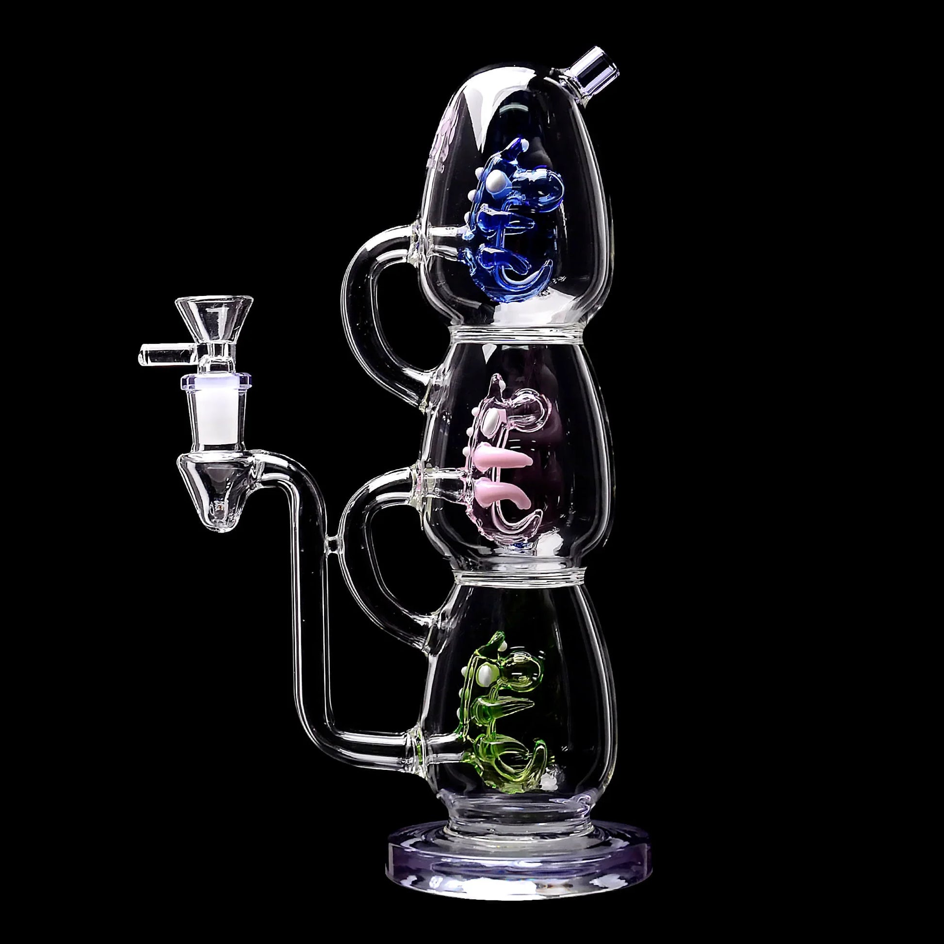 Triple Yoshi Egg Dab Rig - Stoner
