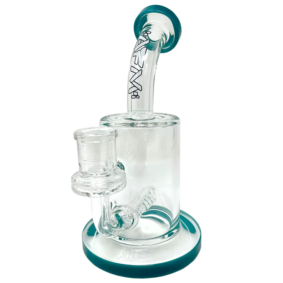 7.5" AFM Clear Glass Inline Perc Dab Rig - Stoner