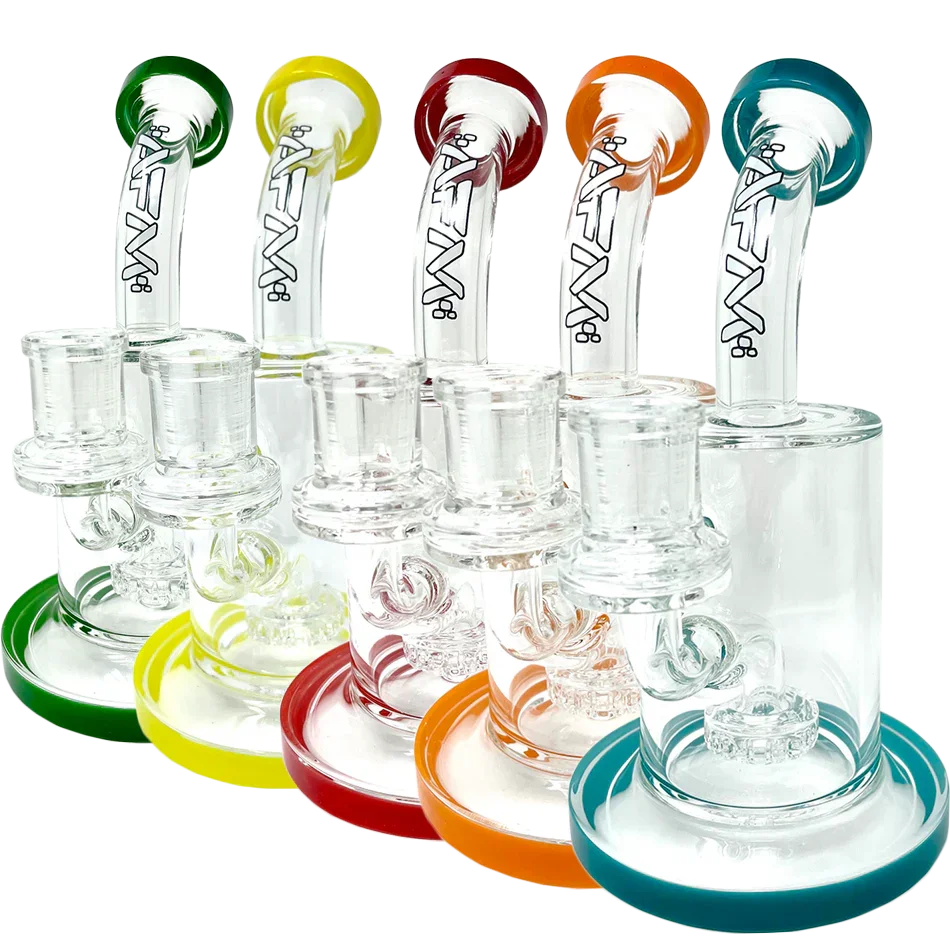 7.5" AFM Mayflower Shower Head Glass Dab Rig - Stoner