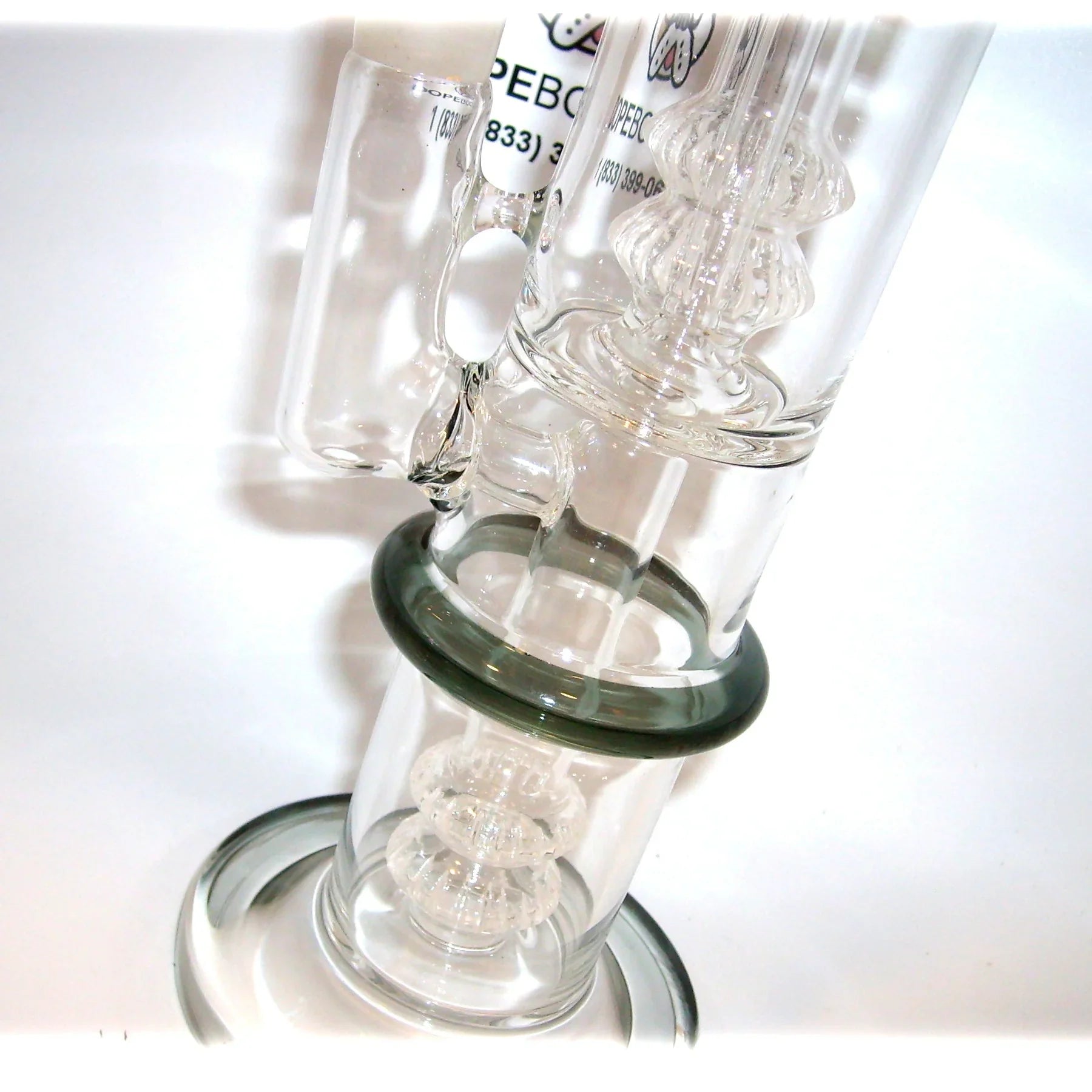 14" SUPER Bong - Four Showerhead Percs, Ice Pinch & More - Stoner